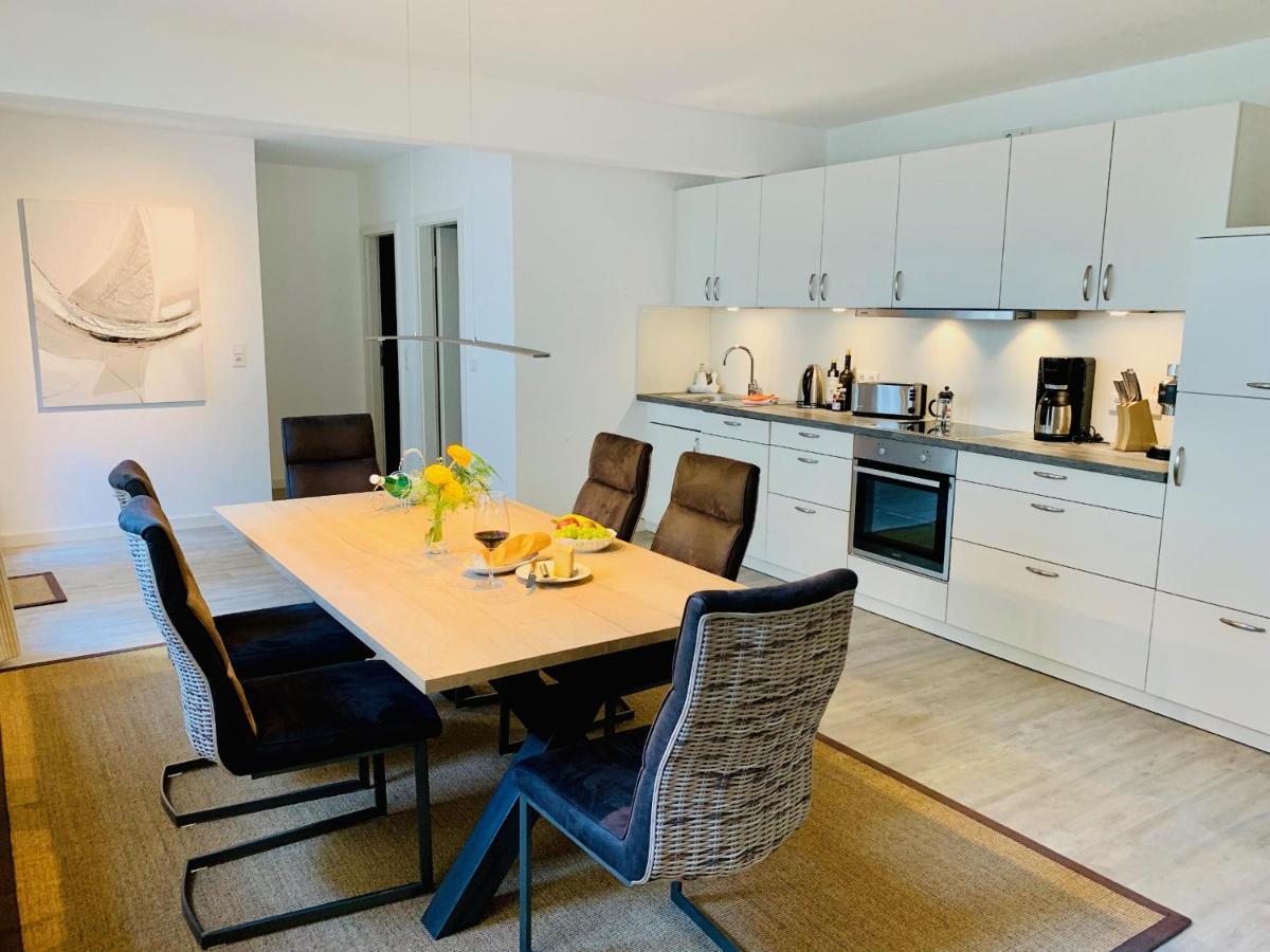 Fewo1846 - Atrium - Luxurioese Wohnung Mit 3 Schlafzimmern Und Balkon Im Stadtzentrum Flensbourg Extérieur photo