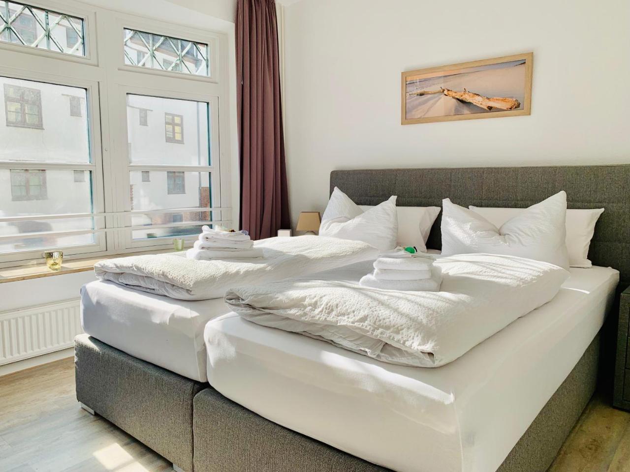 Fewo1846 - Atrium - Luxurioese Wohnung Mit 3 Schlafzimmern Und Balkon Im Stadtzentrum Flensbourg Extérieur photo